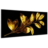 Klarstein Air Art Smart Infrarotheizung Goldenes Blatt 120x60cm 700W