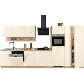 kochstation Küchenzeile KS-Virginia 390 cm beige