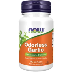 Now Foods Odorless Garlic (100 Weichkapseln)