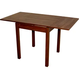 Hofmann Living And More Essgruppe "3tlg. Tischgruppe", gelb (nussbaum, nachbildung, gelb, nussbaum, nachbildung), B:45cm H:95cm T:48cm, FSC-zertifiziertes Massivholz, HOFMANN LIVING AND MORE, Sitzmöbel-Sets, Essgruppe, Stühle montiert