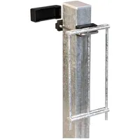 GAH Alberts Alberts Bügelschelle, für Vierkantpfosten,edelstahl,für Pfosten 60x40 mm,