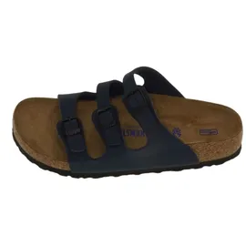 Birkenstock Florida Weichbettung Birko-Flor schmal blau 39