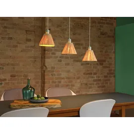 Osram Decor Raffia 3-flg. 20 cm rund/braun/grün