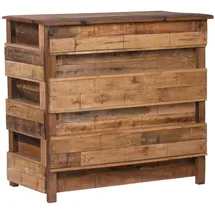DESIGN DELIGHTS Barschrank Basta 150 x 100 x 50 cm Beige