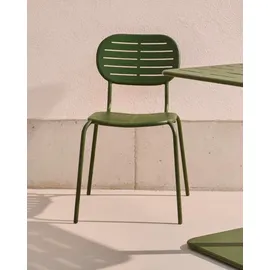 Kave Home Brai Gartenstuhl 53 x 60 x 81 cm grün 4 St.