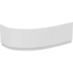 Acryl-Schürze Hotline Neu, 1600mm, asymmetrisch rechts, Weiß