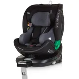 Chipolino i-Size Kindersitz Maximus (40 - 150 cm) Isofix Stützbein 360° drehbar schwarz