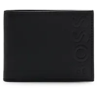 HUGO BOSS Boss Geldbörse Big BB 6 CC Portemonnaies Schwarz Herren
