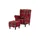 Switch Einzelsessel Gerda ¦ rot ¦ Maße (cm): B: 89 H: 107 T: 85.0