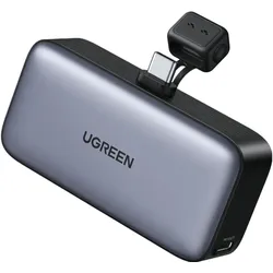 UGREEN 5000mAh 22.5W Eingebaute USB-C Powerbank mit LED-Anzeige