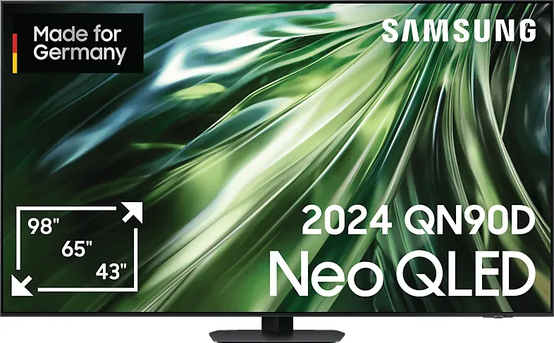 SAMSUNG GQ55QN90D QLED TV (Flat, 55 Zoll / 138 cm, UHD 4K, SMART TV, Tizen)