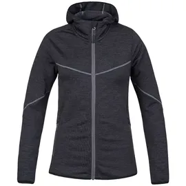 Hannah Dagnys Hoody Fleece Mit Durchgehendem Reißverschluss - Anthracite Mel - 40