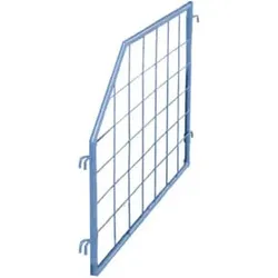 VARIOfit Palettenaufsatz Trenngitter schräg Tiefe 950 mm Nutzhöhe 800/400 mm
