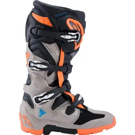 Alpinestars Tech 7 Enduro Schwarz/Grau/Neon-Orange 38