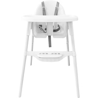 YALION kinderhochstuhl Hochstuhl Baby Kinderstuhl mit Tisch- Höhenverstellbarer Baby Chair Kinder Essen Stuhl ab 6-36 Monaten (max. 15 kg)-Weiß