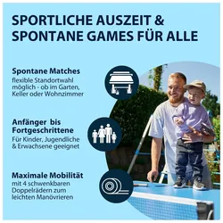 Hudora Tischtennisplatte »Game« - schwarz
