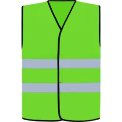 Korntex Comfort Safety Vest Soltau CO2 Neutral - neon green - L;XL