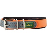 Hunter Convenience Comfort Hundehalsband, Kunststoffmaterial, Neopren, 50 neonorange