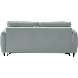 Home Affaire Schlafcouch Polyester 2-Sitzer Blau