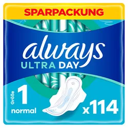 always Binden Ultra Day Normal mit Flügeln, 114 St.