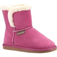 Skechers - Damen Hausschuh-Stiefel "Ashleigh", Wildleder FS8003 (41 EU) (Rosenrot) - Rot - 41