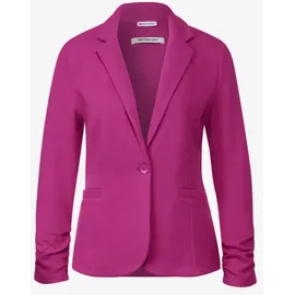 STREET ONE Basic Blazer mit Raffungen - Pink