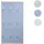 Mendler Schließfach Boston T829, Schließfachschrank Wertfachschrank Spind, Metall 9 Fächer ~ blau