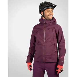 Endura MT500 Waterproof Jacke Aubergine : L