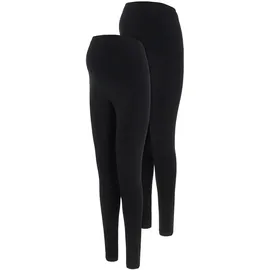 MAMA LICIOUS Mamalicious Emma Maternity Leggings in Black 1 - Gr. S