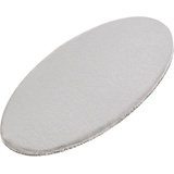 Kleine Wolke Badteppich, »Cony Oval«, Höhe 25 mm, fußbodenheizungsgeeignet-beidseitig nutzbar, Fell-Optik, Uni Farben, besonders weich, waschbar, grau