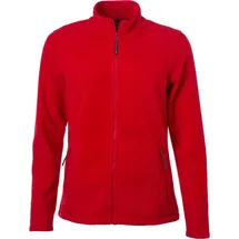James & Nicholson Damen Microfleece Jacke Fleece-Jacke JN781 red 3XL