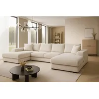 Mebloland Ecksofa VIENA 328x182 cm mit Schlaffunktion, Bonellfederkern und