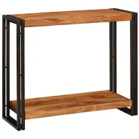 VidaXL Konsolentisch mit Regal Braun 90 x 33 x