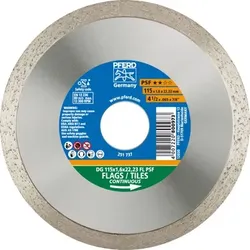 Diamant-Trennscheibe DG FL 115x1,6x22,23 mm PSF z. Trennen v. Fliesen, hohe Schnittqualität