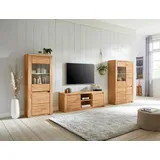 Home Affaire Wohnwand »Burani«, (Set, 3 St.), teilmassives Holz, braun