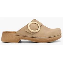 Komfort Mules - Damen - braun - 38
