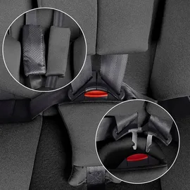XOMAX XZ-16 Kindersitz drehbar 360° mit ISOFIX und Liegefunktion I mitwachsend I 0-36 kg, 0-12 Jahre, Gruppe 0/1/2/3 I 5-Punkt-Gurt und 3-Punkt-Gurt I Bezug abnehmbar, waschbar I ECE i-Size 129R