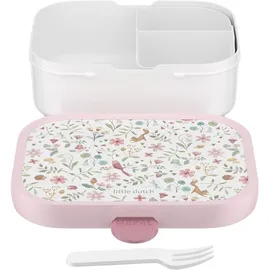Mepal Campus Brotdose mit Bento-Einsatz und Gabel 750 ml Little Dutch Fairy