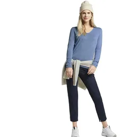 Tom Tailor Basic Pullover Sea Blue Melange XL