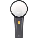 TOOLCRAFT 821031 821031 Handlupe mit LED-Beleuchtung Vergrößerungsfaktor: 2 x, 4 x Linsengröße: (Ø) 75 mm