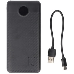 XCell Powerbank X10000PD mit 10.000mAh Kapazität, USB-C PD3.0, Quick-Charge, LED-Display, 2x USB-Ausgang 1x USB-C-Ausgang