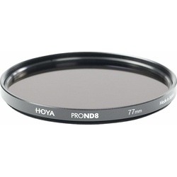 Hoya Pro ND8 Filter (49 mm, ND- / Graufilter), Objektivfilter, Schwarz