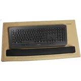 Donau Elektronik DONAU Tastaturunterlage mit Handballenauflage braun