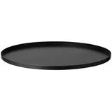 BLOMUS Tablett Peasy Ø 38 cm Edelstahl Schwarz L (Large)