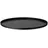 BLOMUS Tablett Peasy Ø 38 cm Edelstahl Schwarz L (Large)