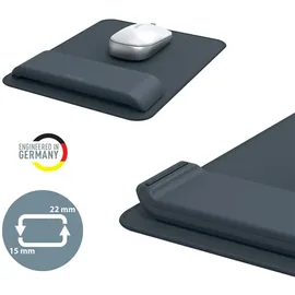 Leitz Mousepad mit Handgelenkauflage dunkelgrau