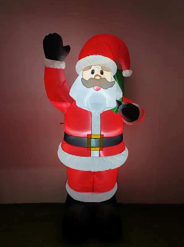 Charming 1.8 m LED Santa Claus – Perfect for festive outdoor decoration 1.00 piece per unit