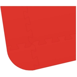 Kiids Puzzlematte Rand für Bodenmatte XL - 8mm - rot