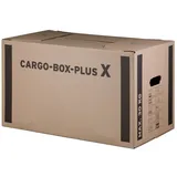 Smartbox Pro Umzugskarton Cargobox Plus X, 66 x 35 x 36 cm, 10Stück