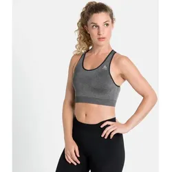 ODLO Damen Sport-BH SEAMLESS MEDIUM CERAMICOOL, odlo silver grey melange, S